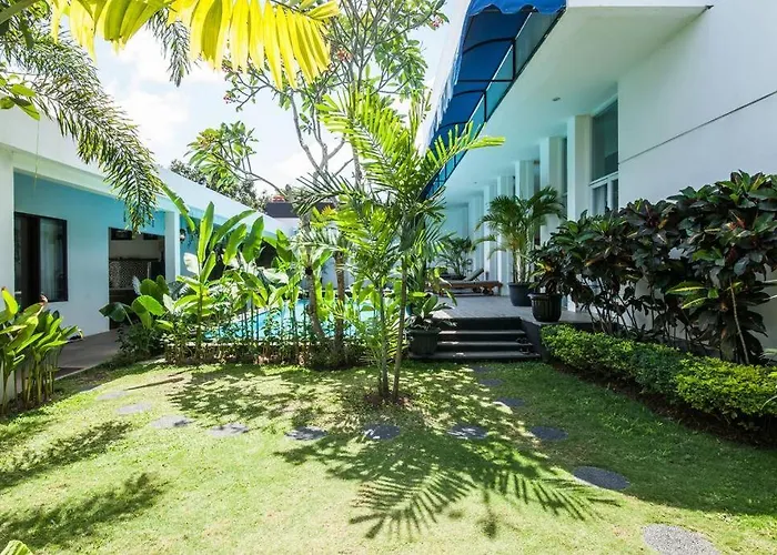 ヴィラ Canggu Tropical Pool Villa 6 Br *